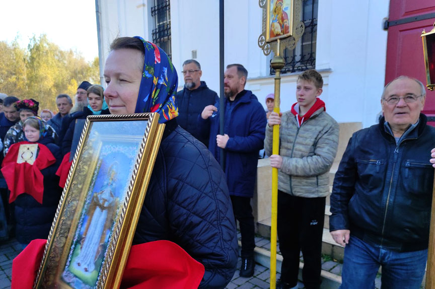 В Покровском храме встретили престольный праздник