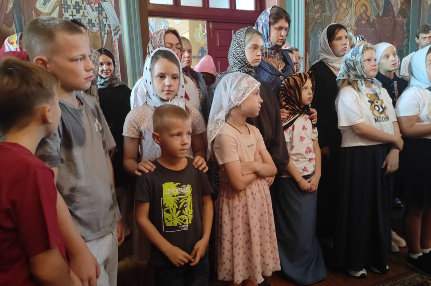Молебен на начало нового учебного года