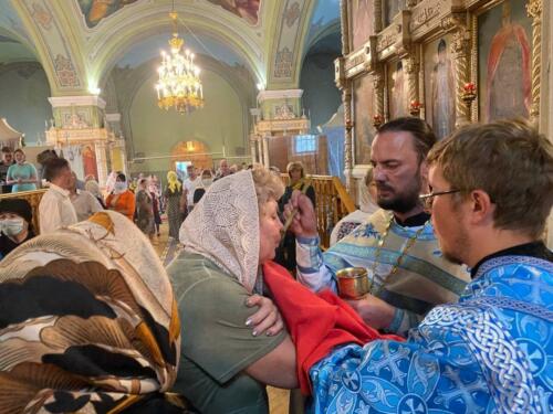 Престольный праздник в с. Зимарово