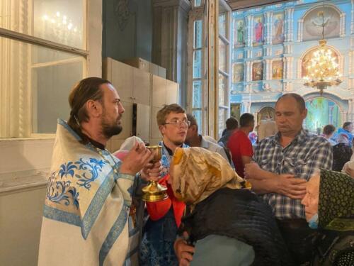 Престольный праздник в с. Зимарово