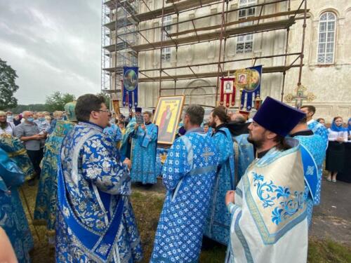 Престольный праздник в с. Зимарово