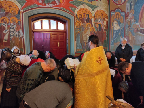 Молебен на Новолетие в завершение 2023 года