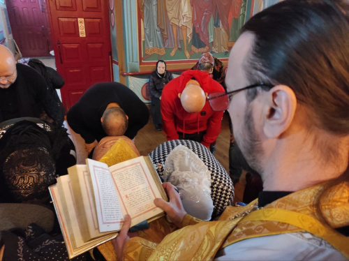 Молебен на Новолетие в завершение 2023 года