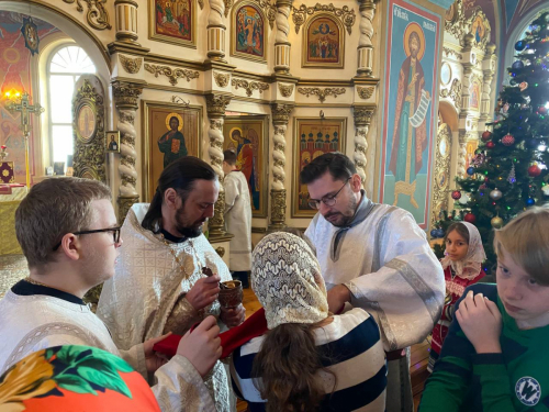 Поздравляем с великим праздником Рождества Христова!