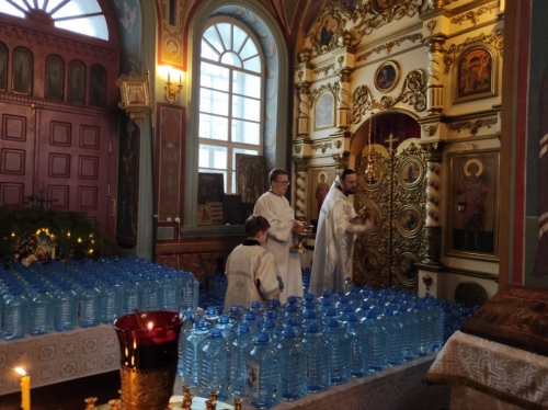 Великое освящение воды