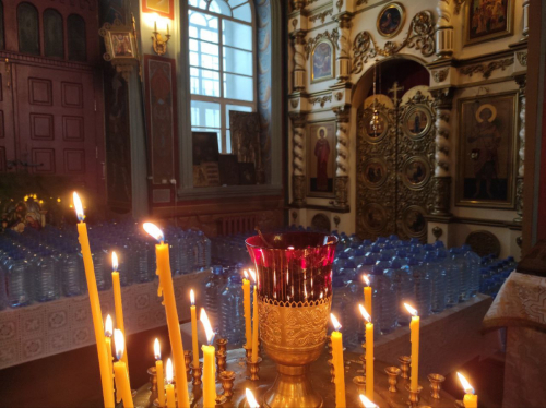 Великое освящение воды