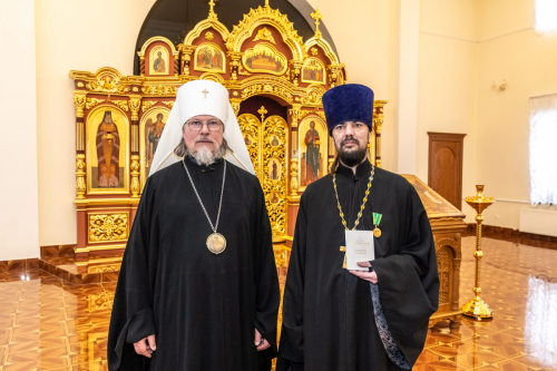 Протоиерей Александр Москвитин удостоен Патриаршей награды