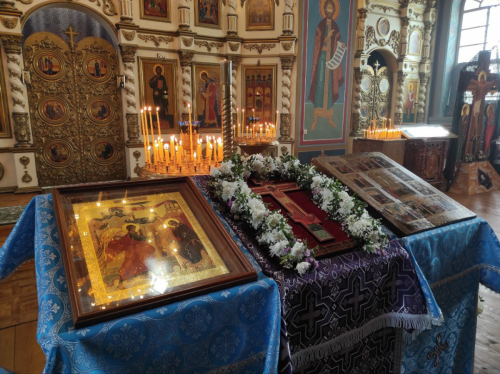 Благовещение Пресвятой Богородицы. Крестопоклонная неделя