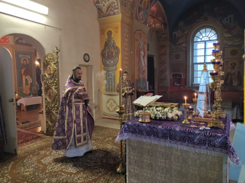 Благовещение Пресвятой Богородицы. Крестопоклонная неделя