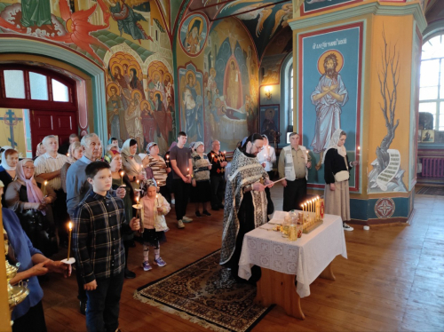 Таинство соборования в нашем храме