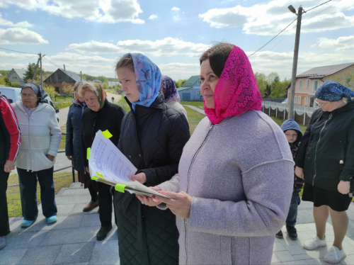 Совершено первое после Пасхи поминовение усопших