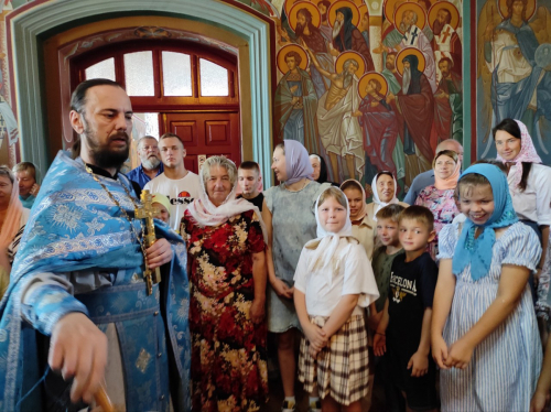 Молебен перед началом нового учебного года