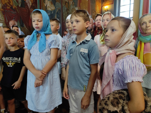 Молебен перед началом нового учебного года