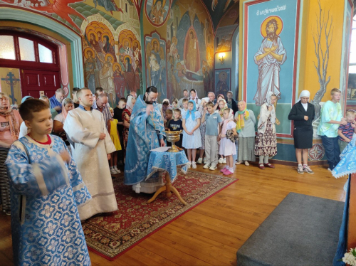 Молебен перед началом нового учебного года