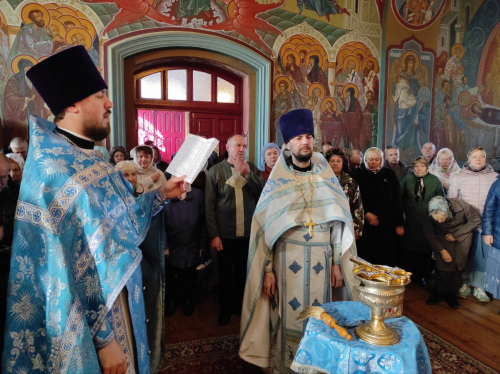 В Покровском храме встретили престольный праздник