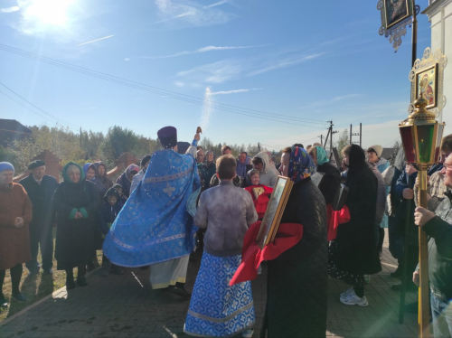 В Покровском храме встретили престольный праздник