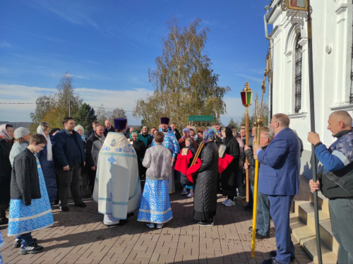 В Покровском храме встретили престольный праздник