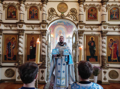 В Покровском храме встретили престольный праздник