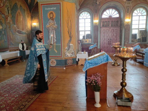 В Покровском храме встретили престольный праздник