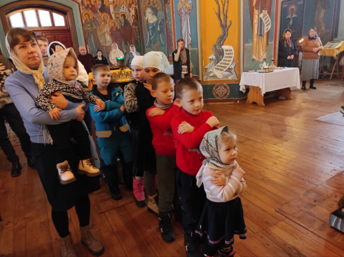 Новогодний молебен в завершении 2024-го года