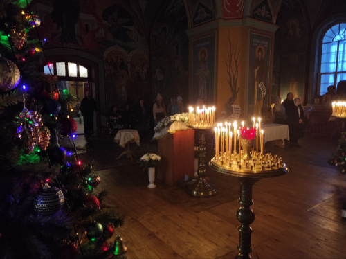 С великим праздником Рождества Христова!