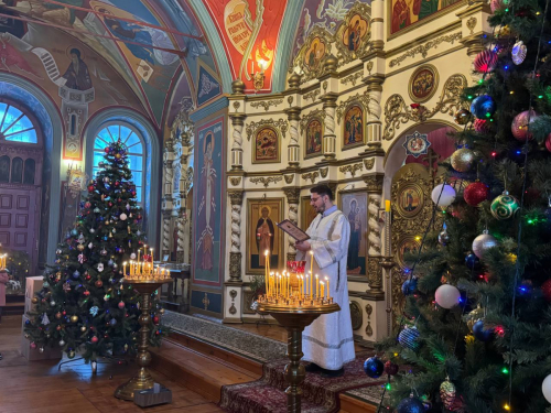 С великим праздником Рождества Христова!