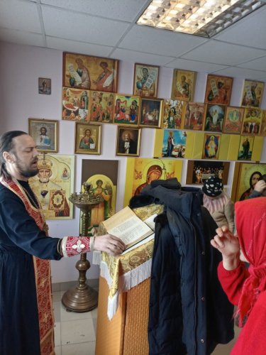 Посещение психоневрологического интерната в Ухорском