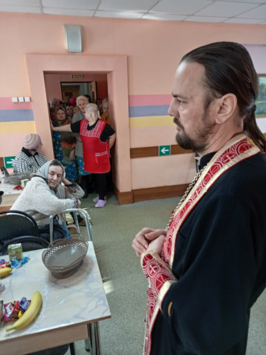 Посещение психоневрологического интерната в Ухорском