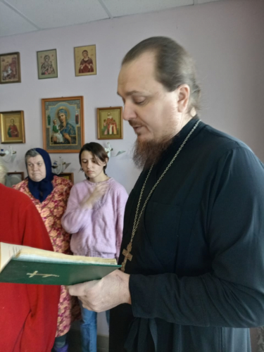 Посещение психоневрологического интерната в Ухорском