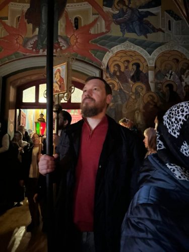 <span style="color: red;font-family: 'Posad';font-size: 40px;">Христос Воскресе!</span>