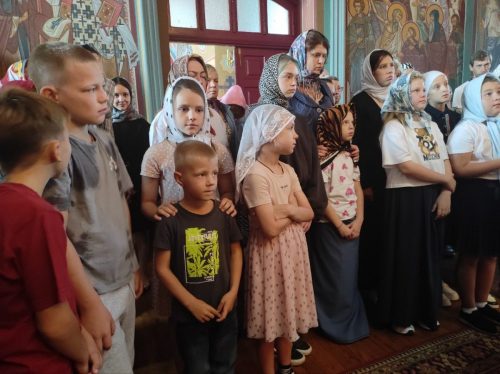 Молебен на начало нового учебного года