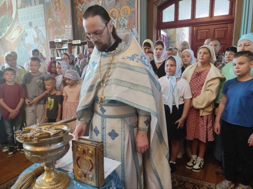 Молебен на начало нового учебного года