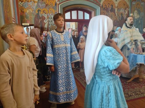 Молебен на начало нового учебного года